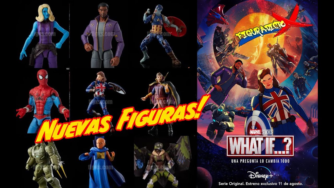 Nuevas Figuras Marvel Legends Basadas en Marvel What If...? Disney+ FigurAdictoX #YoutubeShort