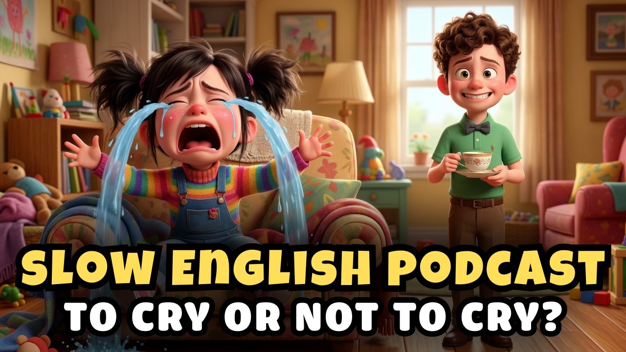 Crying vs. Holding Back: What Happens to Your Body? | English Listening Practice