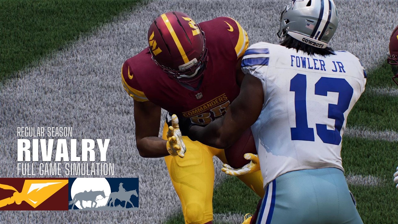 Commanders vs. Cowboys | 2026 Rivalry Game | Madden NFL 26 Simulation