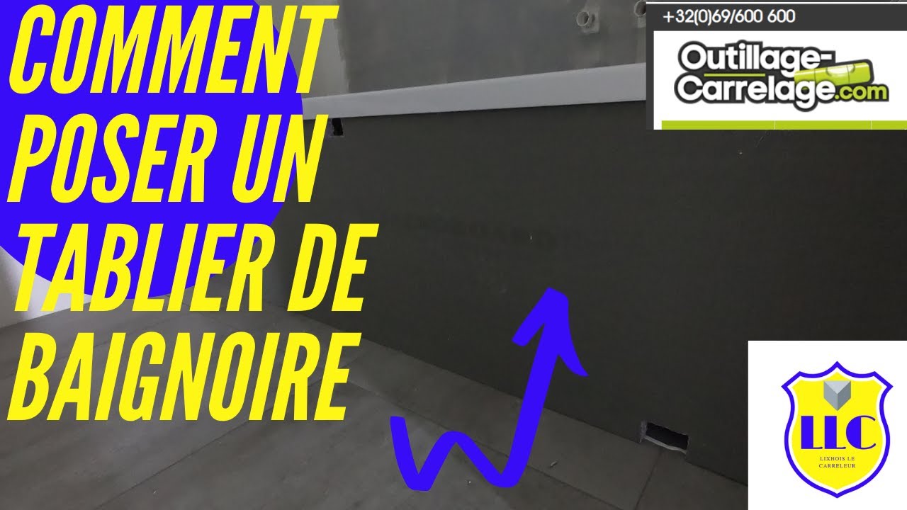 Comment poser un tablier de baignoire? Simple et facile