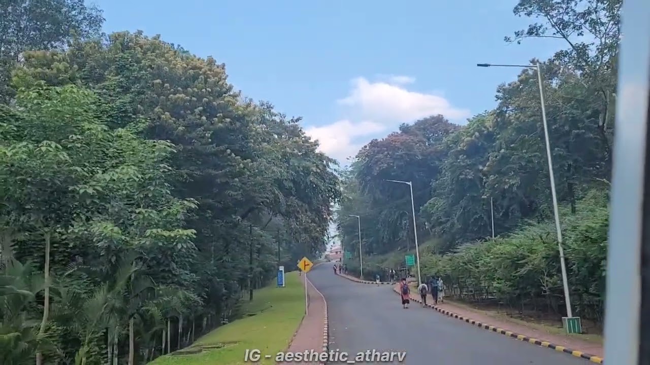 IISER TVM CAMPUS TOUR ❤️ || POV - YOU ARE IN BUS 🚍
