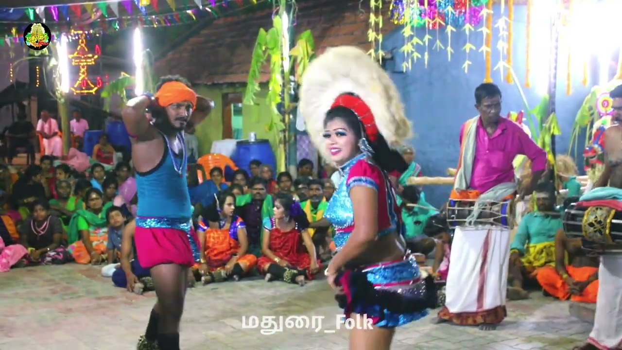 பசும்பொன் தந்த திலகமடா பாடல்💥|கரிவலம் கோவிந்தராஜ் ஐயா மேளம் #naiyandi_melam #karakattam #maduraifolk