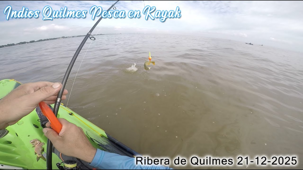 🎣 Pesca en Rio de la Plata 🚣‍♂️ 21-12-2025