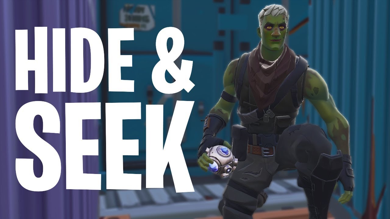 HIDE & SEEK #12 MINI-GAME!  - Fortnite: Battle Royale Playground (Nederlands)