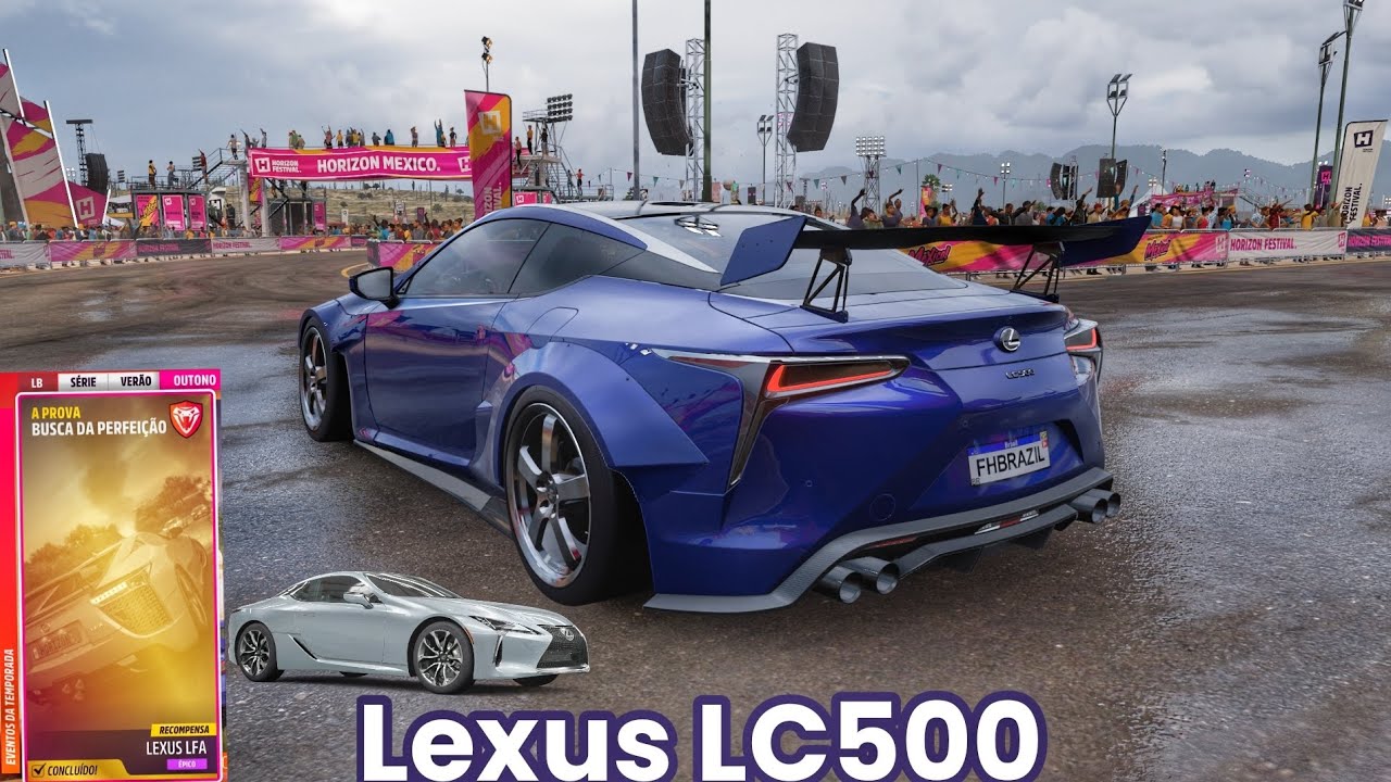 Forza Horizon 5 | Sazonal | Lexus LC500 | Xbox Series S