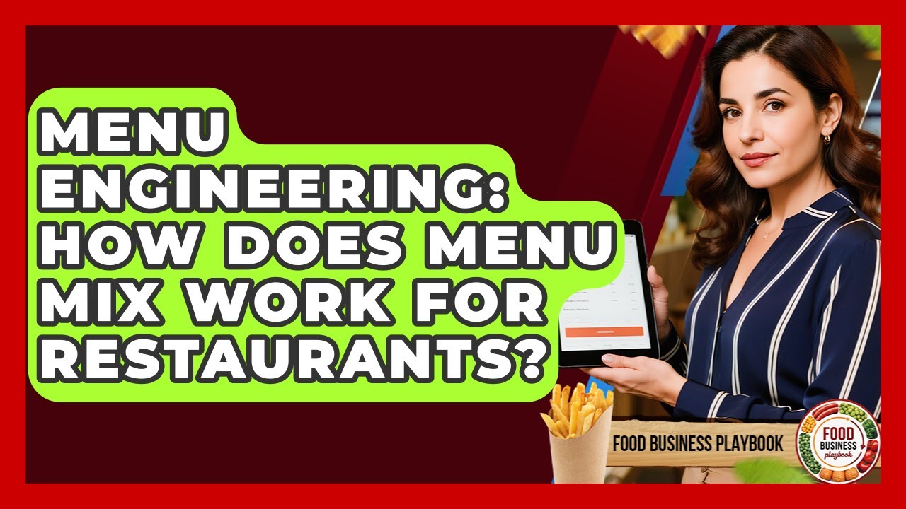 Menu Engineering: How Does Menu Mix Work For Restaurants? - Food Business Playbook