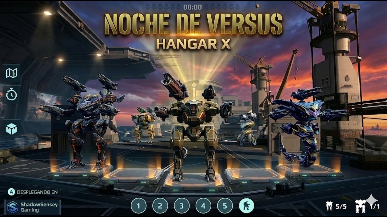 DIRECTO: ¡LA NOCHE DE VERSOS EN EL HANGAR X! ¡MI HANGAR MK3 COMPLETO Y MÁS! | #warrobots