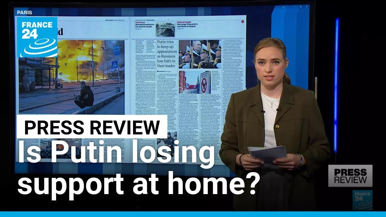 'Self-destructive' Putin loses home support as Ukraine war rages on &bull; FRANCE 24 English