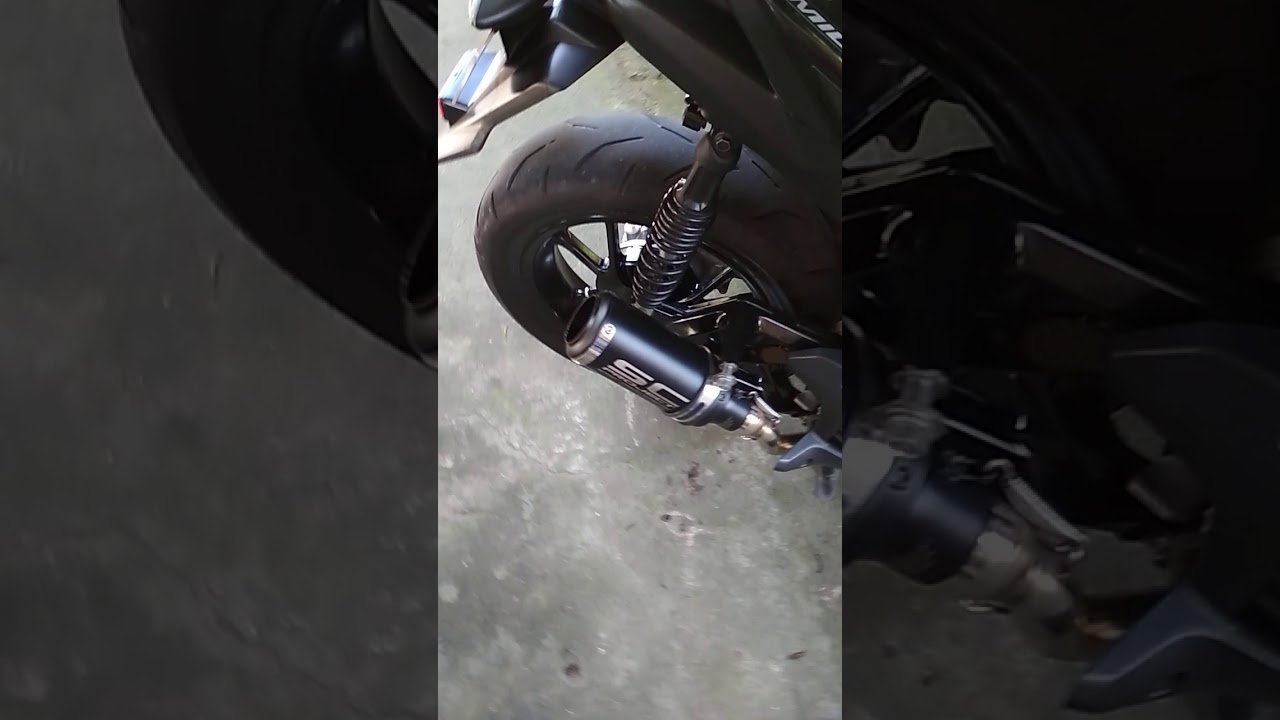 Sound check SC Project Exhaust for Yamaha Aerox 155