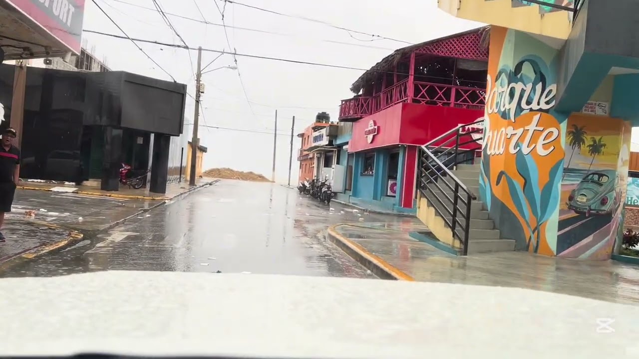 II parte, día de lluvia en la ciudad de nagua. || Sergio Furcal.