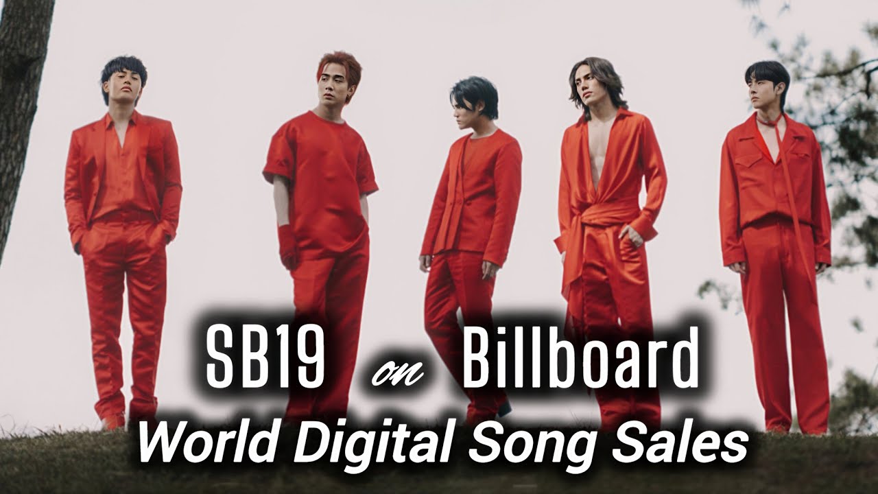SB19 on Billboard world digital song sales