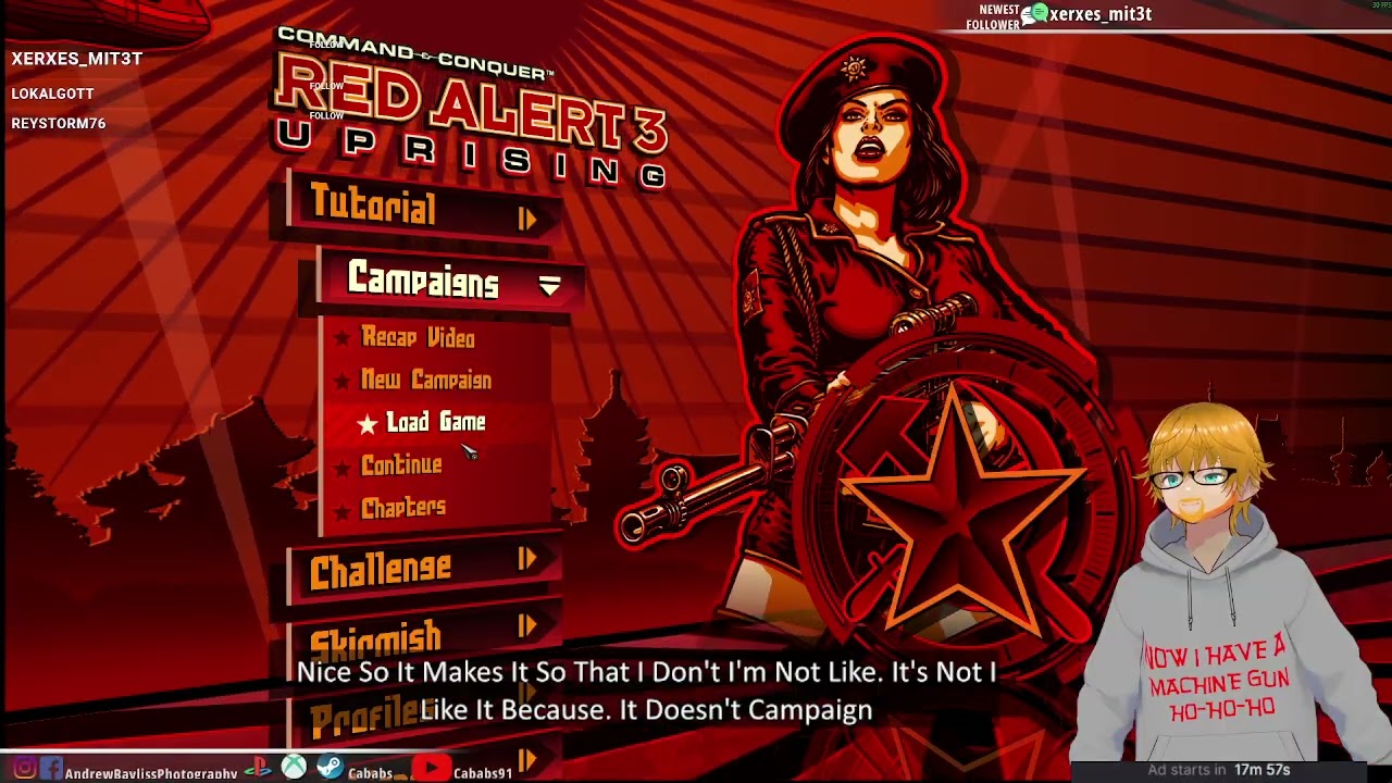Commanders Challenge - RA3: part 5: starting to get difficult | !oc | !links