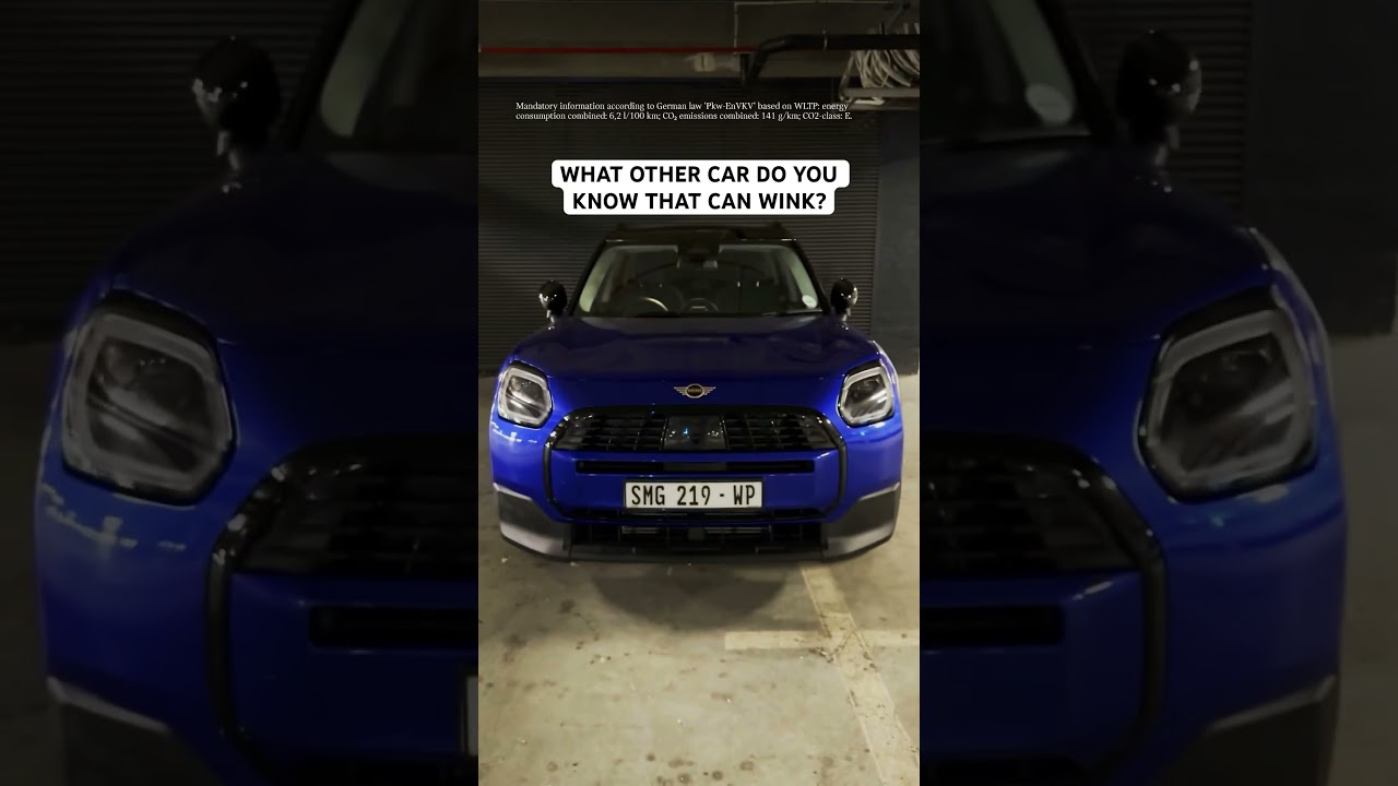 *MINI Countryman winks* 😉 You melt ❤️