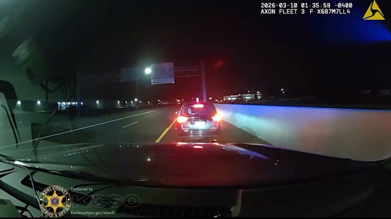 Police stop wrong way driver on U.S. 131 in Grand Rapids