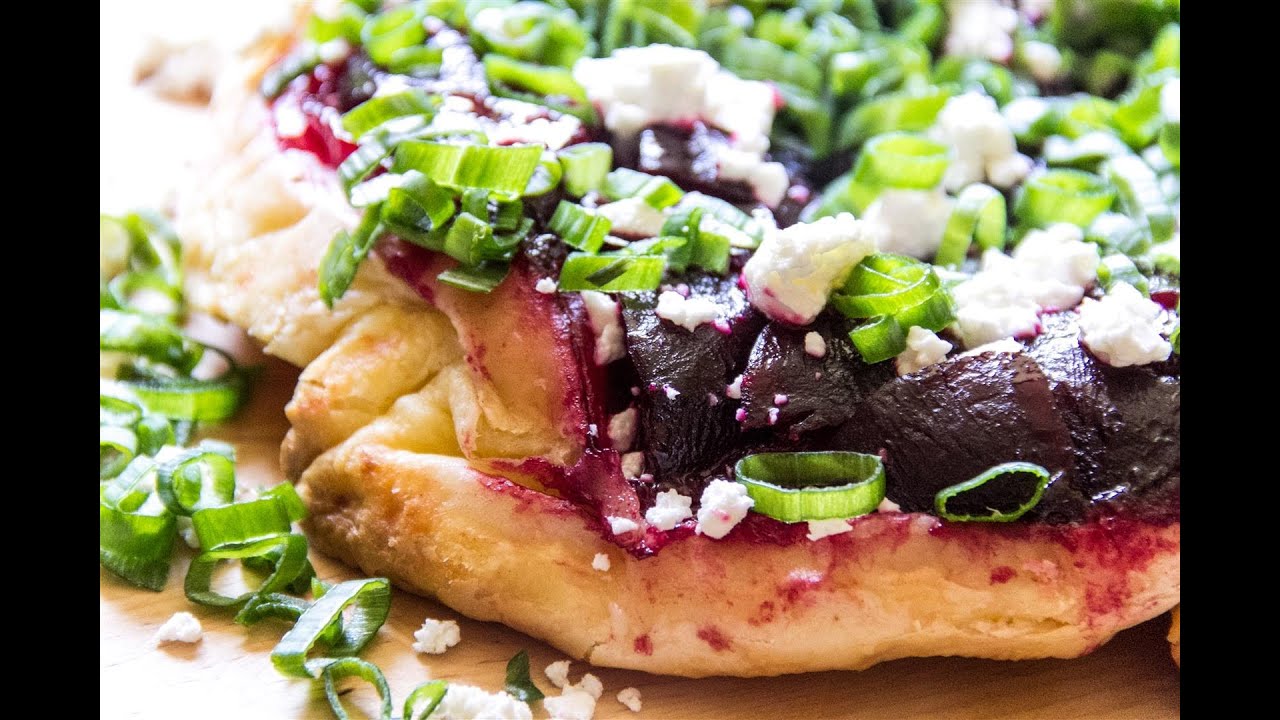 How to make Beetroot and Feta Cheese Tarte Tatin