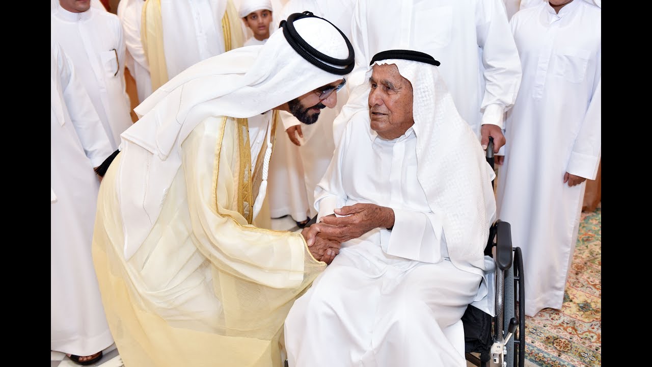 محمد بن راشد يستقبل المهنئين بعيد الفطر السعيد