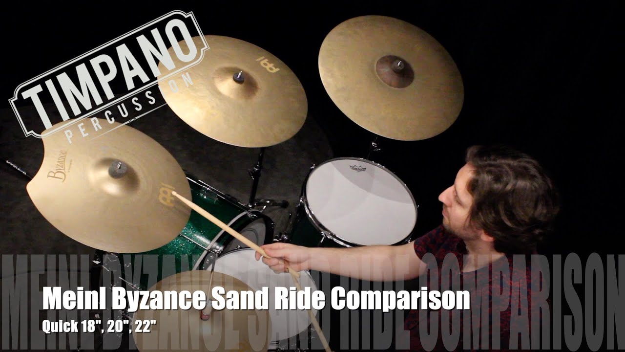 Meinl Byzance Vintage Sand Ride Comparison: NEW 18