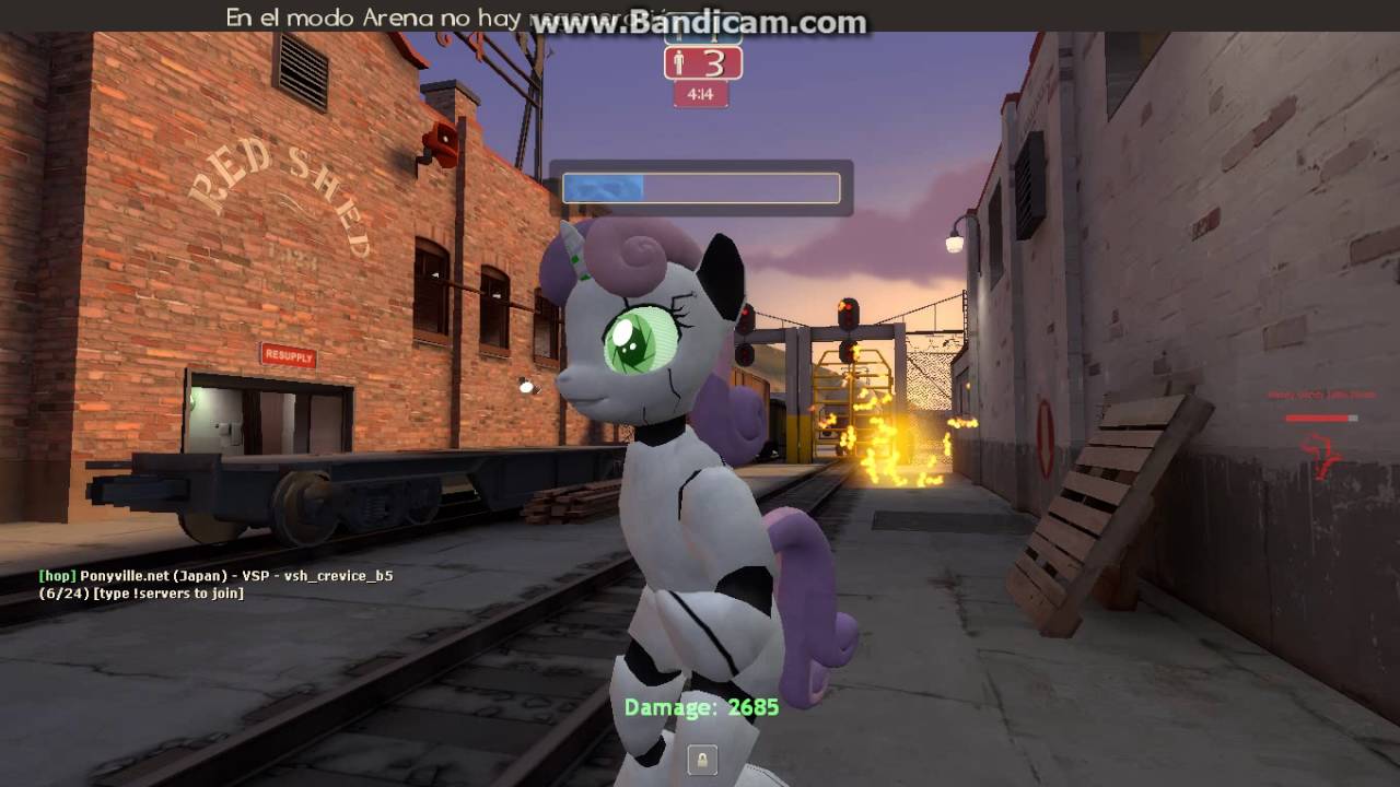 Tf2 Vs PonyVille - Vs Sweetie Bot (#2)