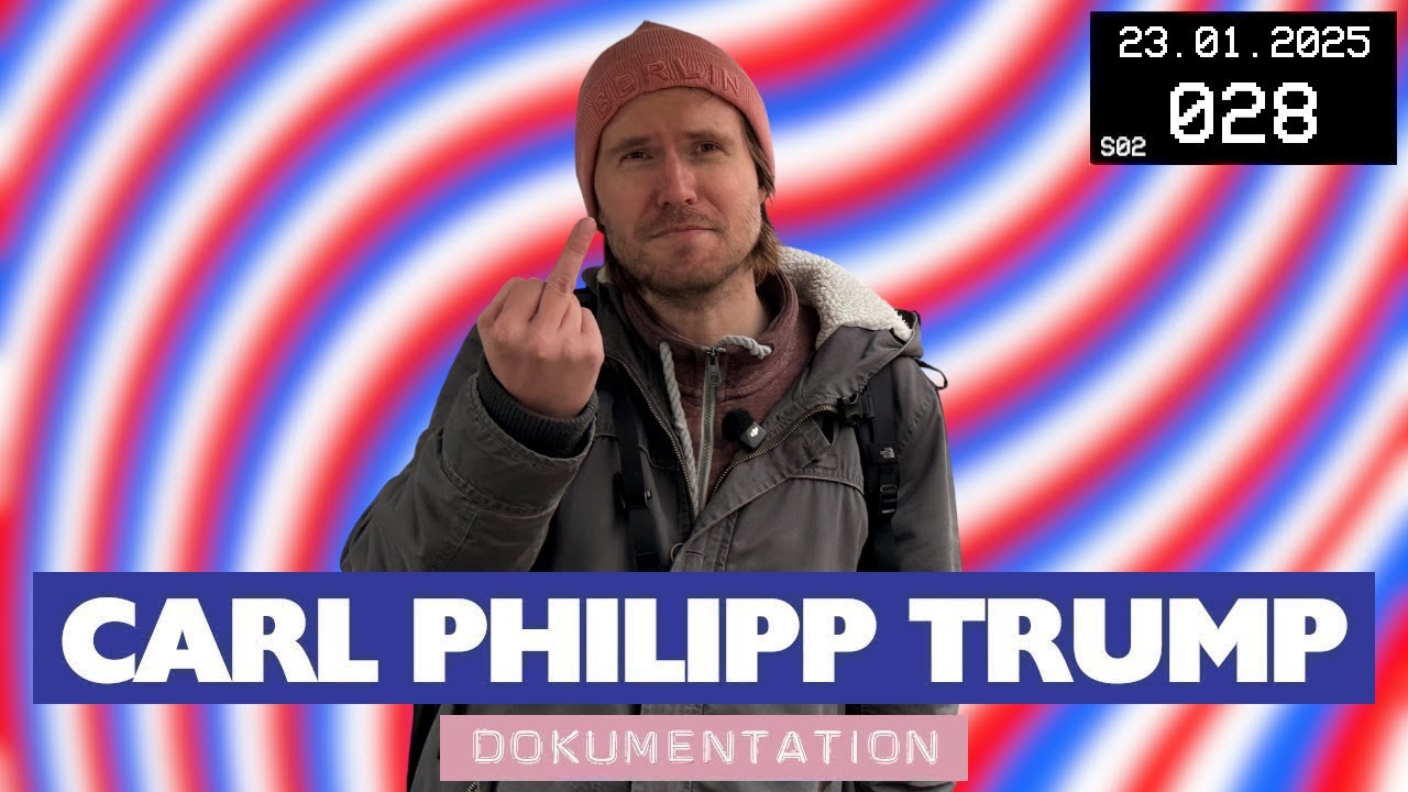 23.01.2025 Berlin S02E28 Schwarzfahrer-Walk mit Carl Philipp Trump