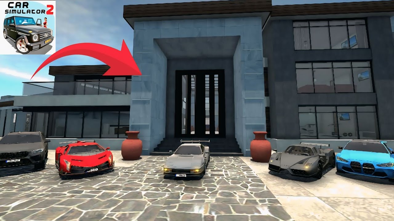 House Tour Of New Luxurious House? Car Simulator 2 | New Update Gameplay || Saksham Garg 