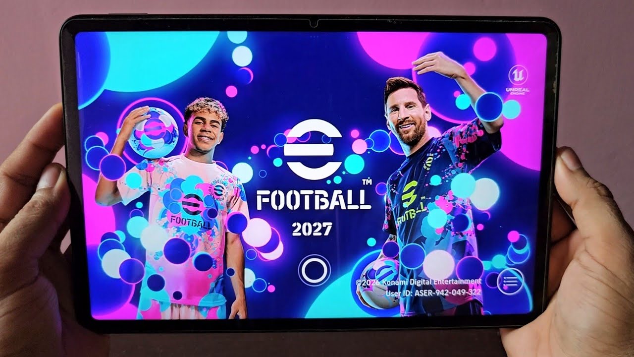 Геймплей Efootball 2027 на iPad 😍 | Высокая графика 60 FPS