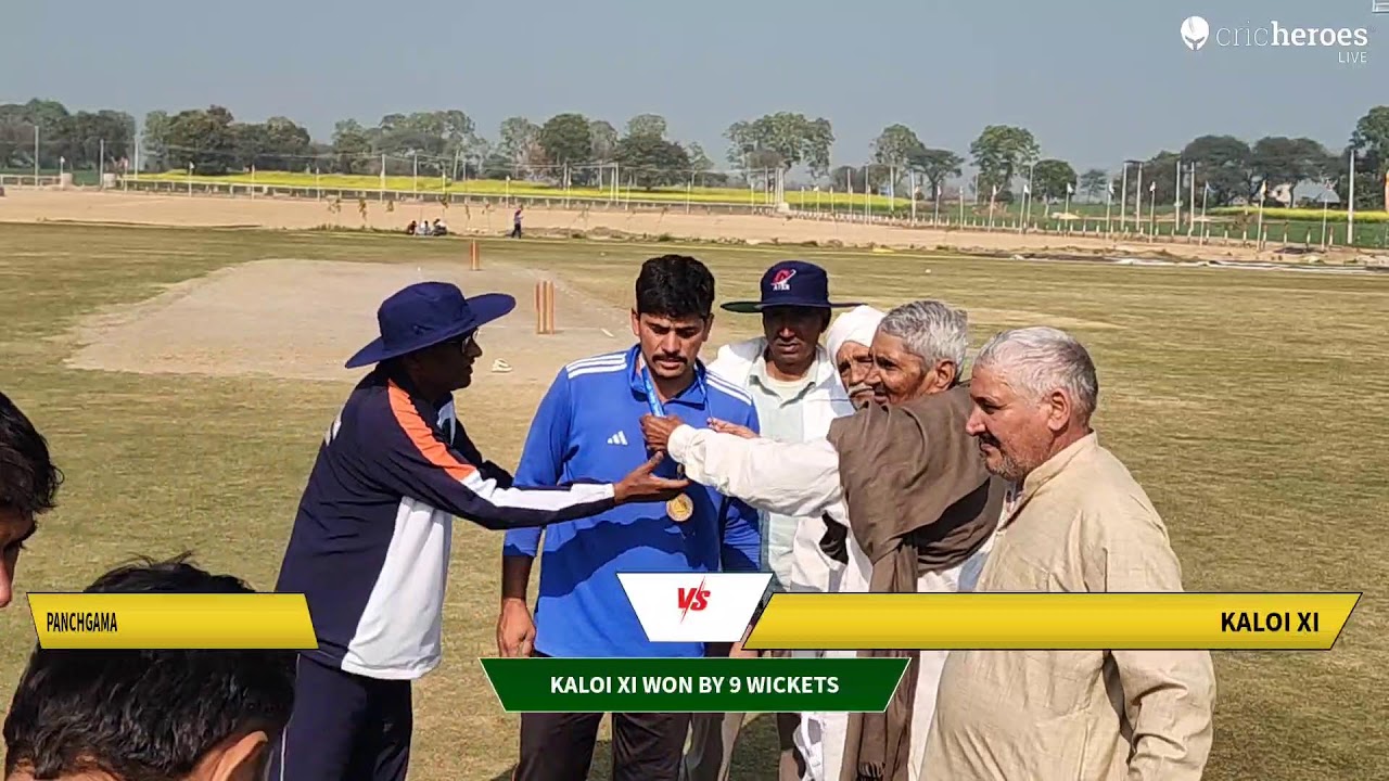 Panchgama vs Kaloi XI live cricket match | ch.sube Singh memorial cup Dohka hariya live - ch.subbe