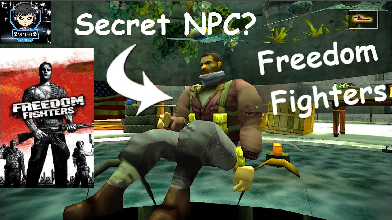 FREEDOM FIGHTERS EASTER EGGS/SECRETS THAT ARE NOT ELSEWHERE ON YOUTUBE - By VINER 2002