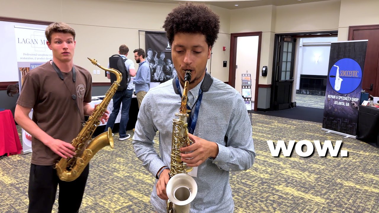 The Most Optimized Sax Ever? - NASA Vlog