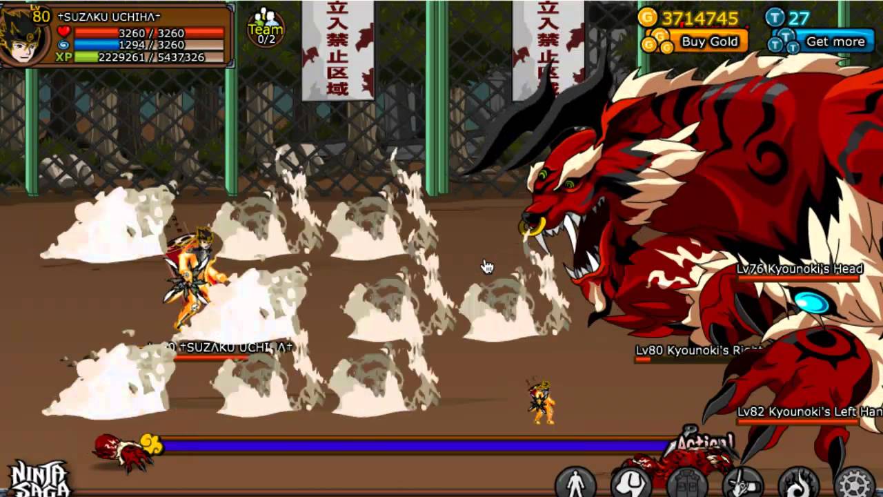 Ninja Saga Halloween Event 2012 - The Final Chapter - Suzaku Solo