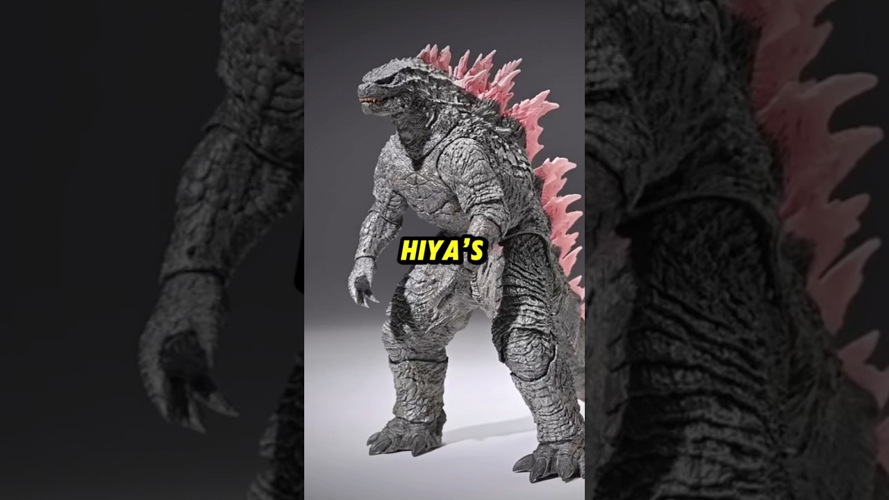 HIYA REVEALS GODZILLA EVOLVED! 🤯 #godzillaxkongthenewempire #godzilla #monsterverse #hiya #hiyatoys