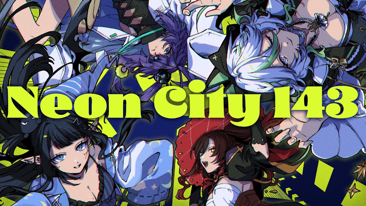 V4Mirai『 Neon City 143 feat. Lunalia / prod.☆Taku Takahashi (m-flo) 』(Official Music Video) #v4mirai