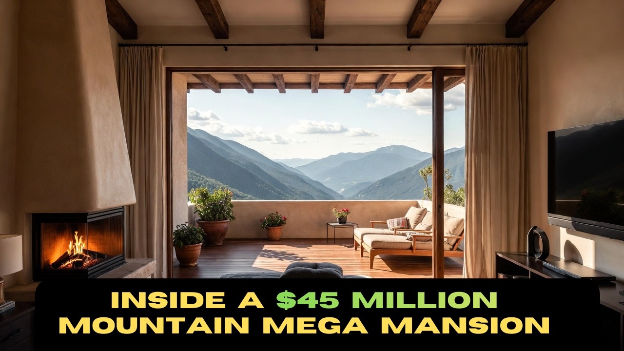 Внутри огромного горного особняка стоимостью 45 миллионов долларов | В этом мега-особняке есть вс...