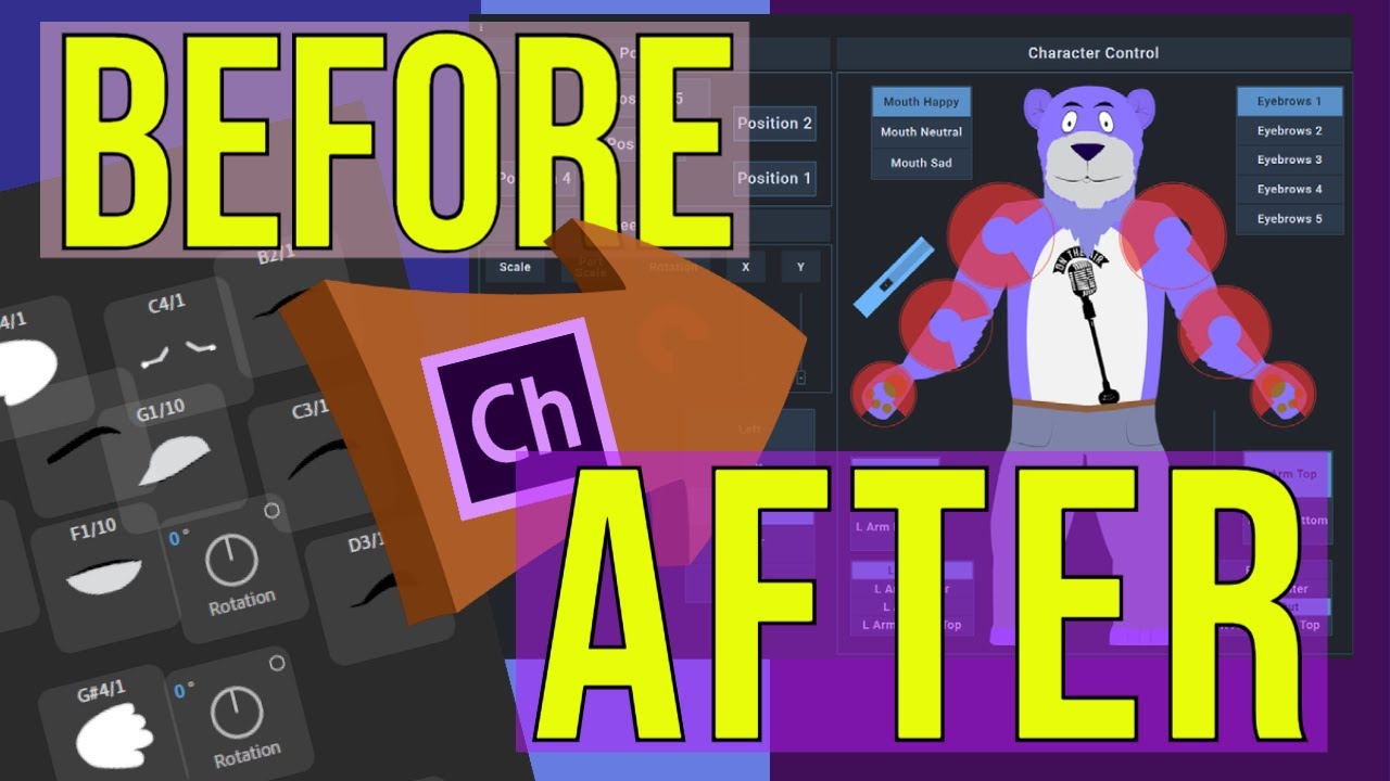 Tutorial How to Improve Adobe Character Animator Triggers