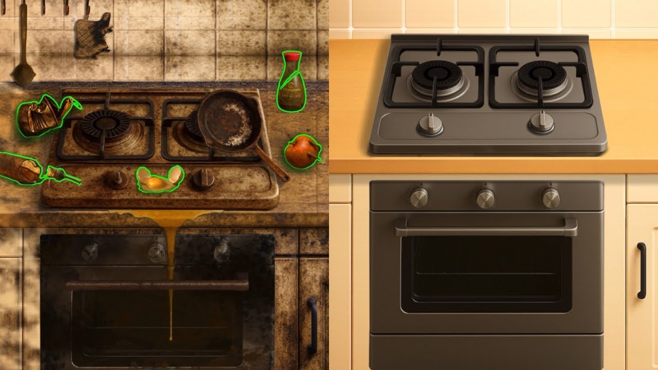 From Disaster to Sparkling Clean! 😱🔥 Kitchen Transformation Before & After