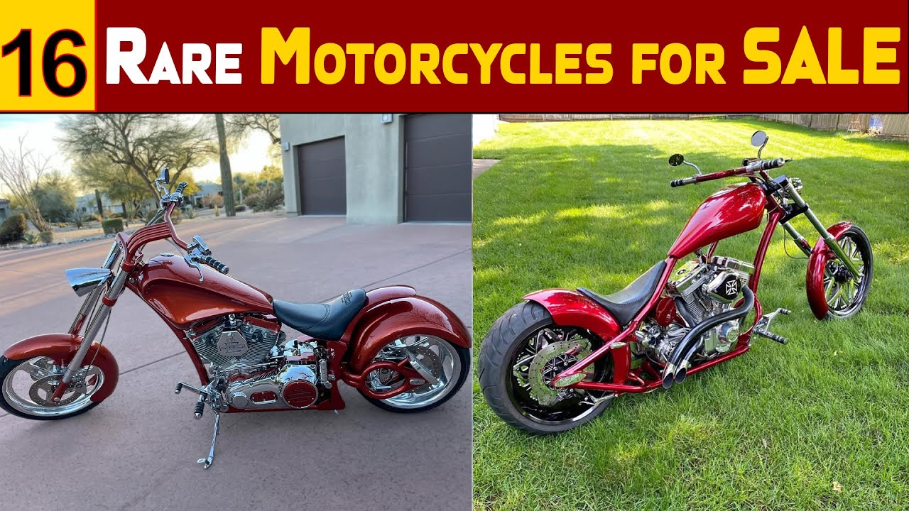 16 Rare Motorcycles for Sale &ndash; Vintage, Custom & Powerful Bikes!