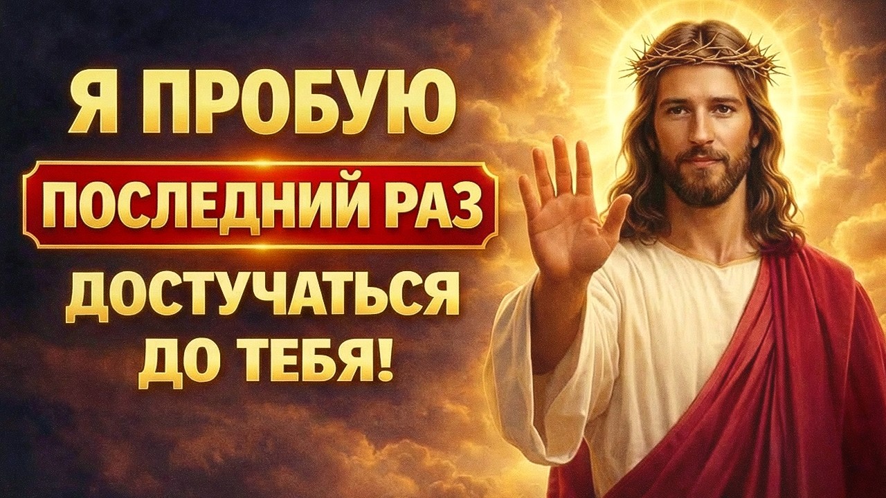 ИИСУС ГОВОРИТ: «ТЫ ИЗБРАН — ДУХОВНОЕ ПРОБУЖДЕНИЕ НАЧАЛОСЬЬ» | Срочное Послание Иисуса Сегодня 🔴✝️