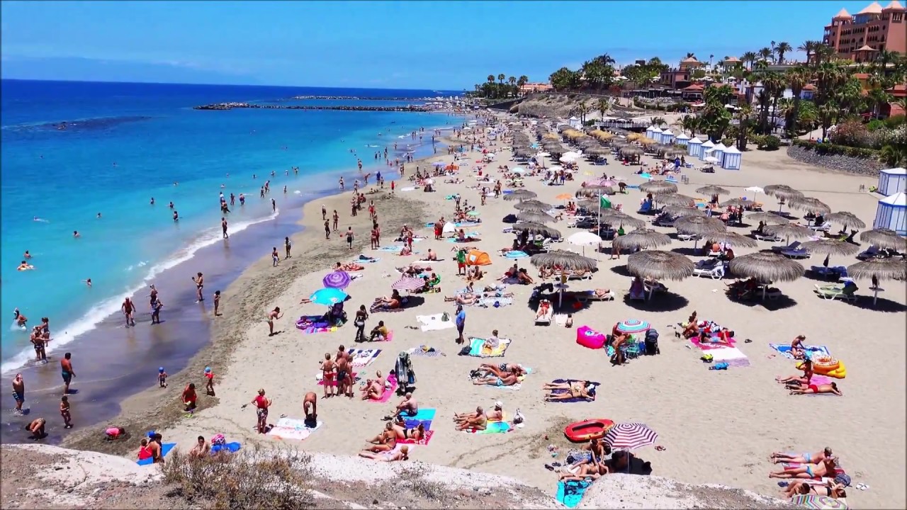 Weg zu Playa El Duque Juli 2018 Costa Adeje Teneriffa HD
