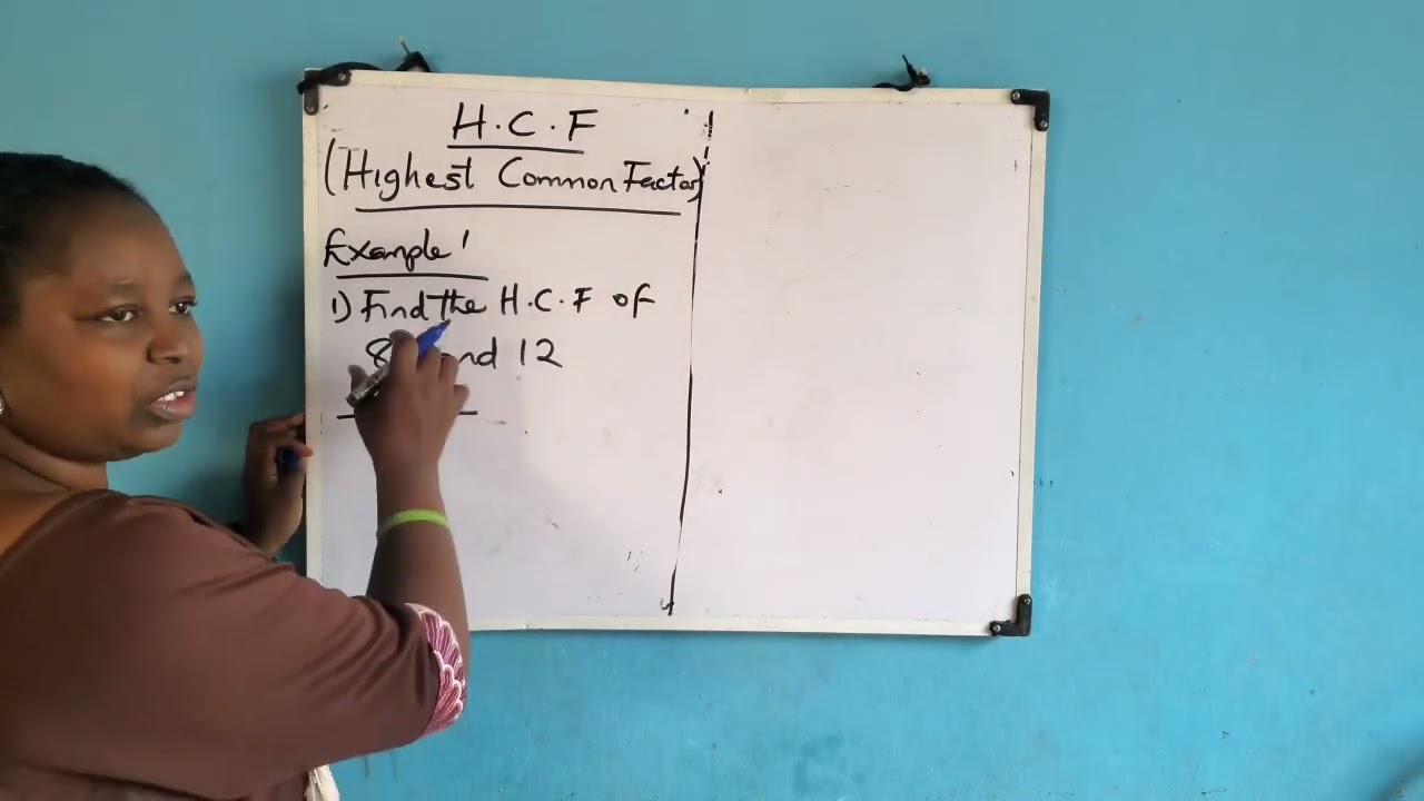 Highest Common Factor (H.C.M) Part 1