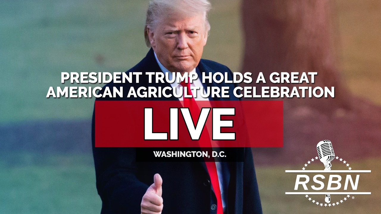 LIVE REPLAY: President Trump Holds a Great American Agriculture Celebration - 3/27/26
