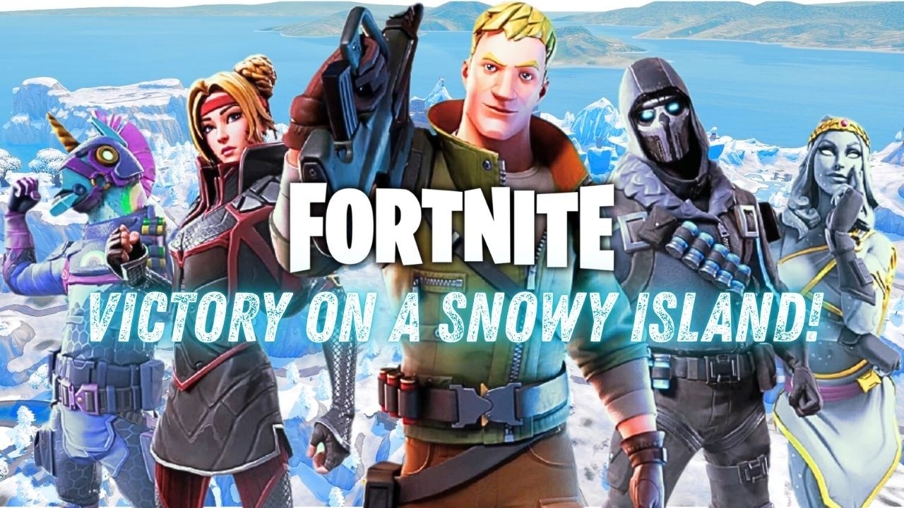 Getting My First WIN In A SNOWY ISLAND On FORTNITE! (FRICKING LOBBY MELTDOWN!) | - Fortnite