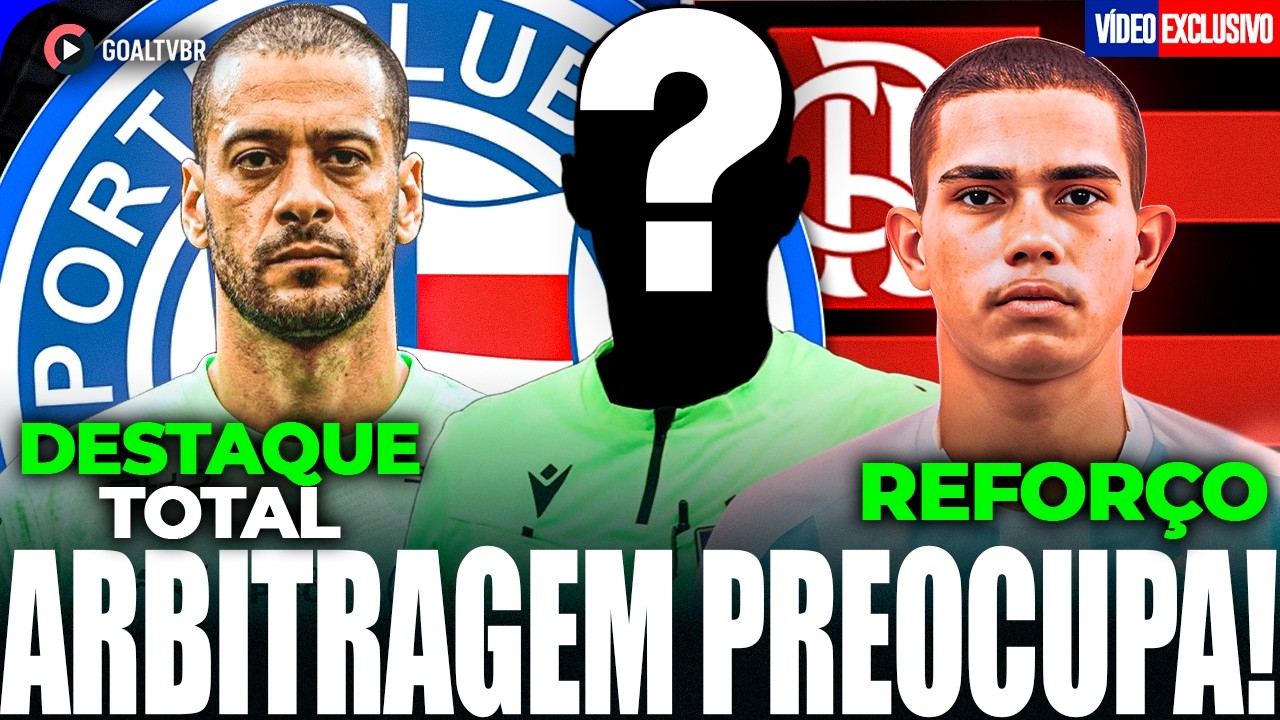 🚨ARBITRAGEM EM ALERTA! BAHIA liga o SINAL VERMELHO e L&Eacute;O VIEIRA ELOGIADO! PROMESSA PRETENDIDA? 😳