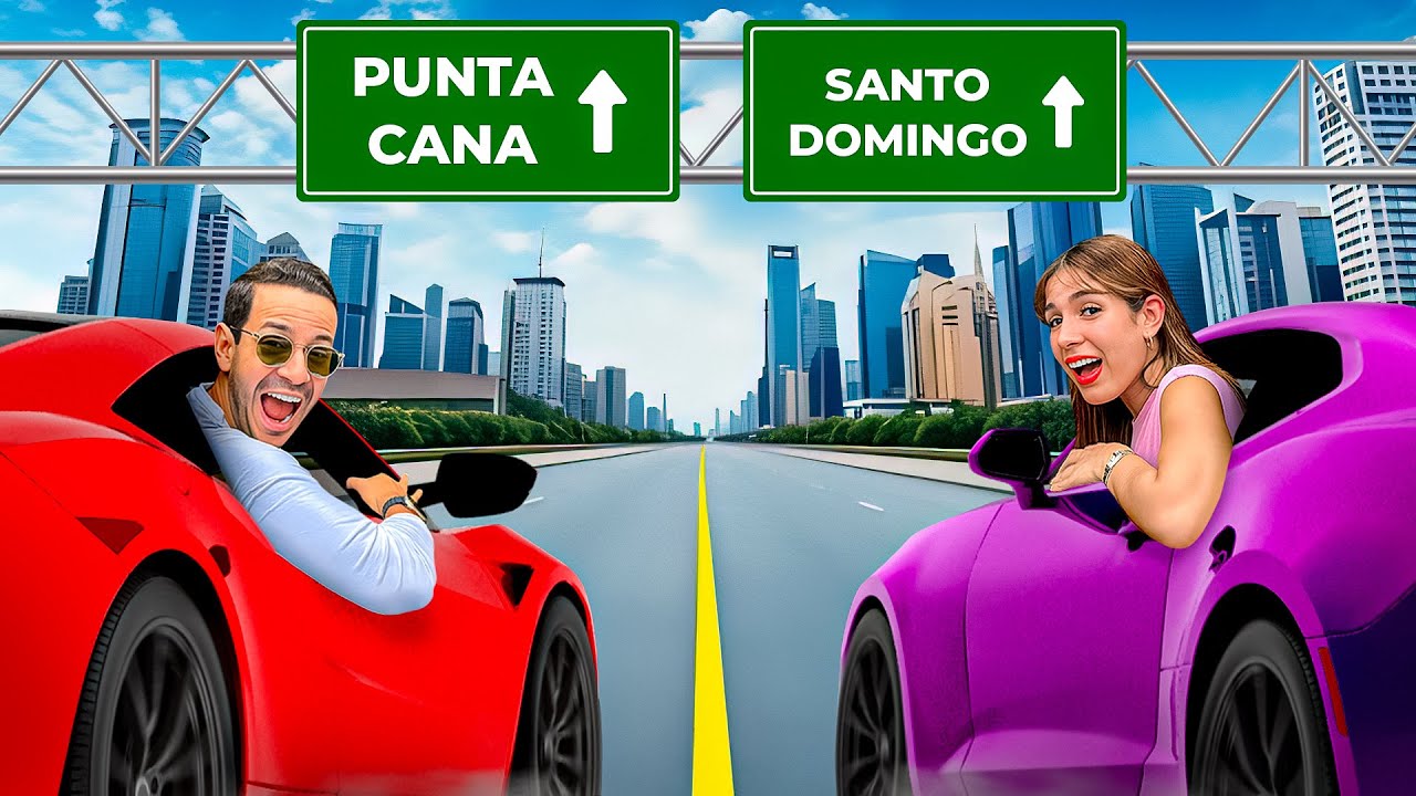 24 Horas MANEJANDO en LÍNEA RECTA!! ¿Hasta Dónde Llegamos?