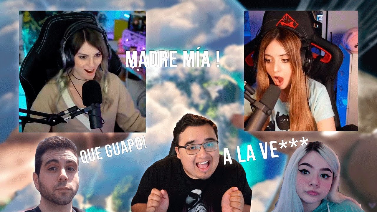 REACCIÓN de Mayichi, Vegetta777, Cristinini, Nephtunie y Ded al EVENTO de #ARKADIA 😳 Cinemática 🤯