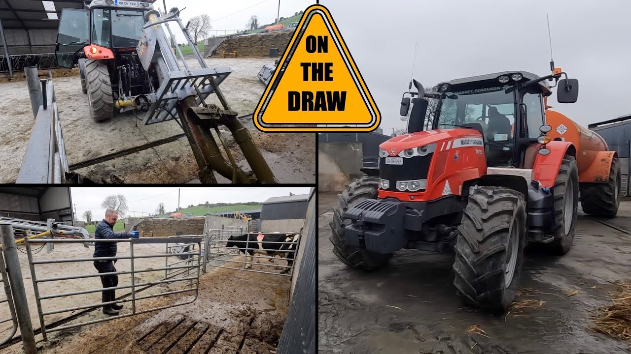 THE CASE WOULDN'T HAVE DONE THAT! SLURRY MOVING - DRIBBLE BAR DECIDING