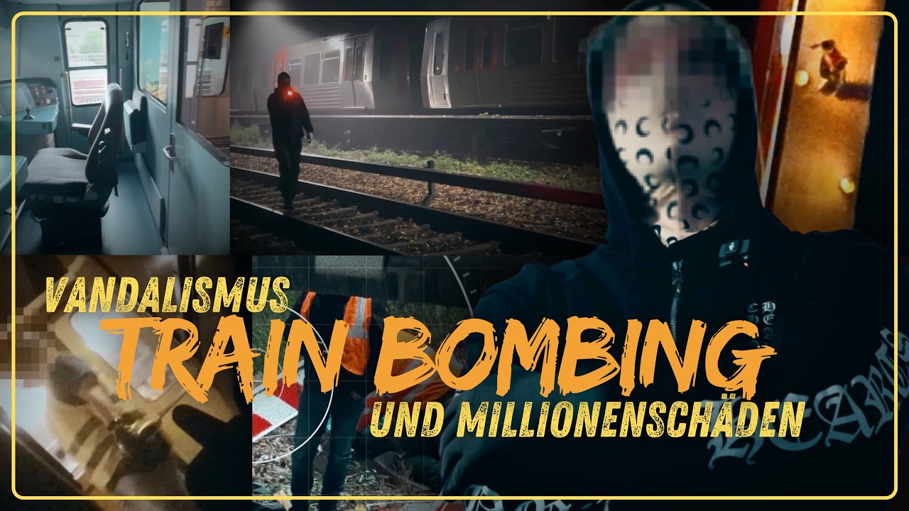 Vandalismus und Millionenschäden: Train Bombing und Graffiti