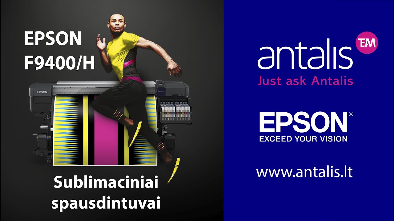 EPSON F9400 F9400H sublimaciniai spausdintuvai