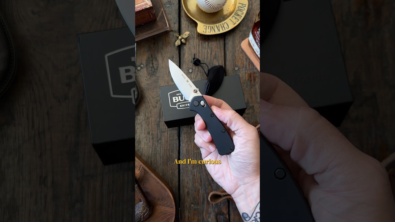 Хоум-ран Buck Knives? 790 Mini Range Elite #edcknife #everdaycarry #buckknives
