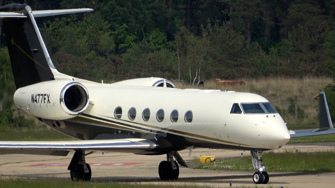 GULFSTREAMS. Exclusively Gulfstreams. Farnborough Mid May 24. Runway 06 + 24 arrivals / departures.