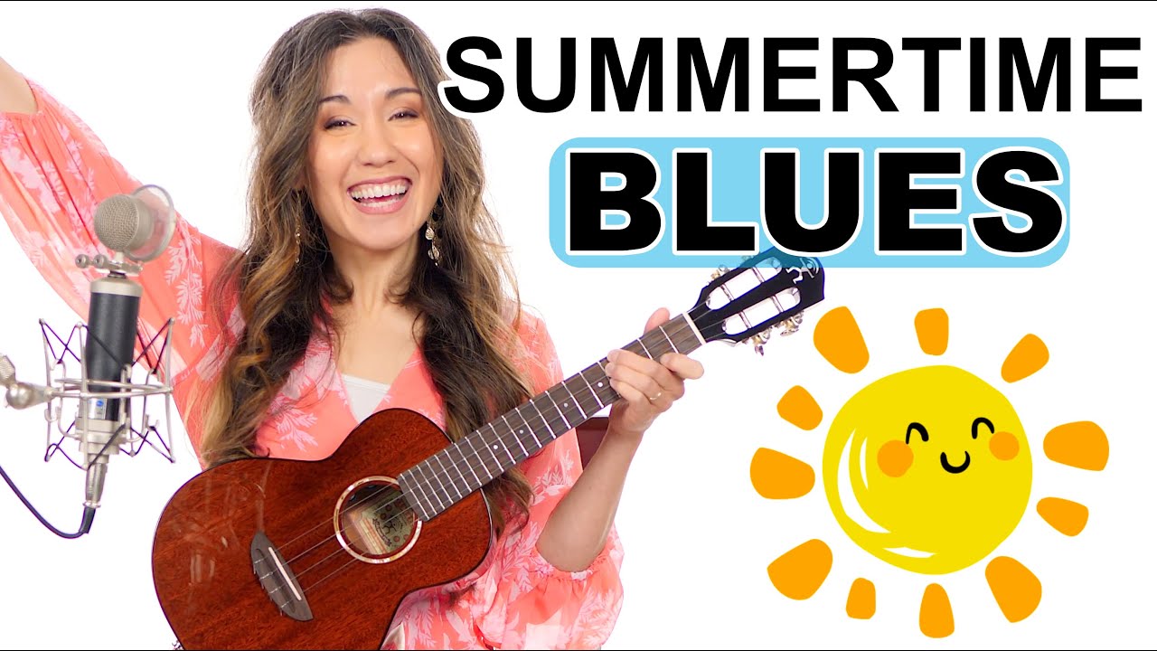 Summertime Blues Ukulele Tutorial with EASY & COOL solo and Play Along