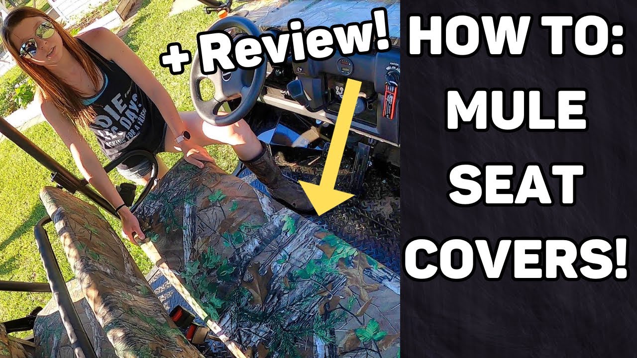 Protect Your Seat With These Durable Kawasaki Mule Seat Covers!
